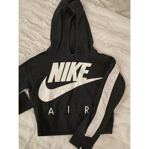 Girls Nike Cropped Sweatshirt